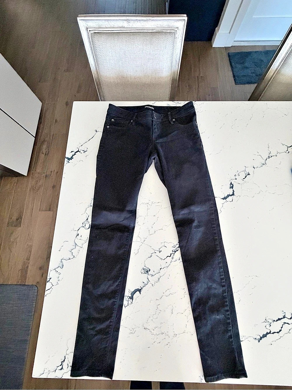 Express Skinny Jeans Black Size 6R